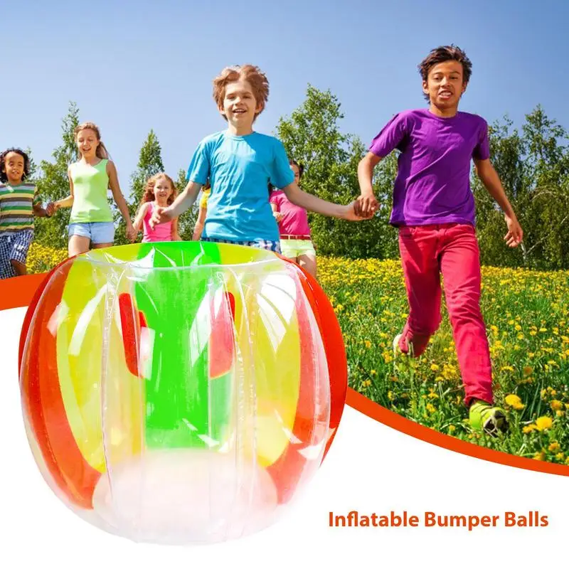 Bumper Balls Human Hamster Ball Bubble Soccer Outdoor Team Game Play Toys Summer Bubble House Safe Inflatable Balls To Get