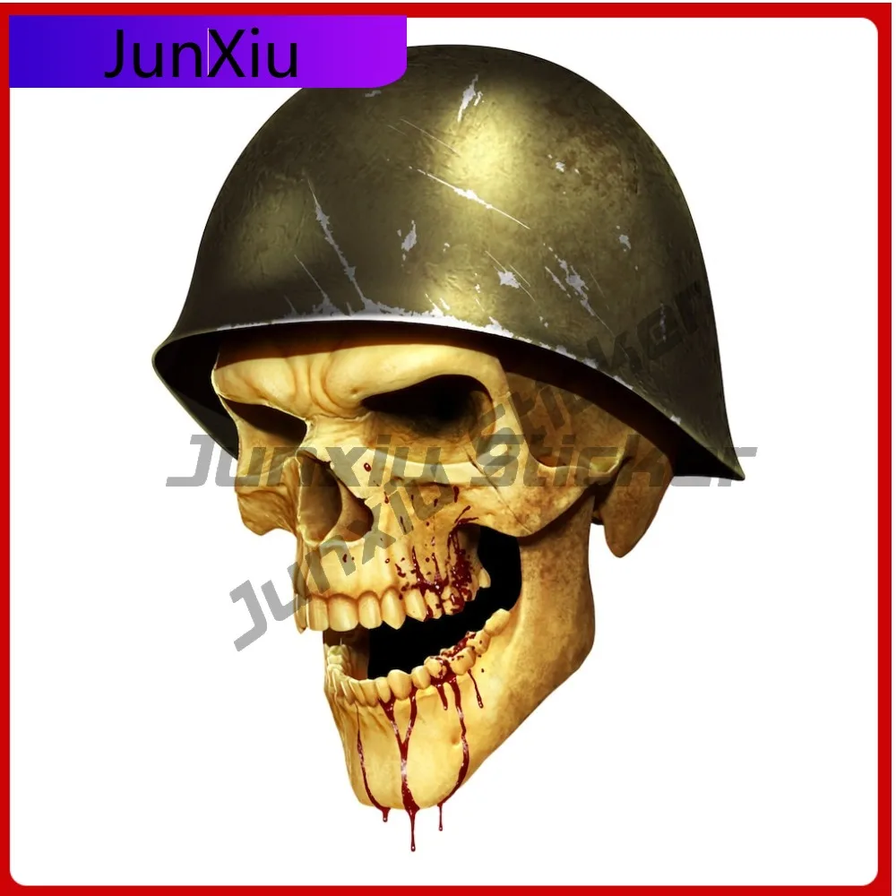 Personalized Skull Blood Sticker Sports Vinyl Stickers Motorcycle Stickers Funny Decoration Sticker Cover Bumper Electronics Suv