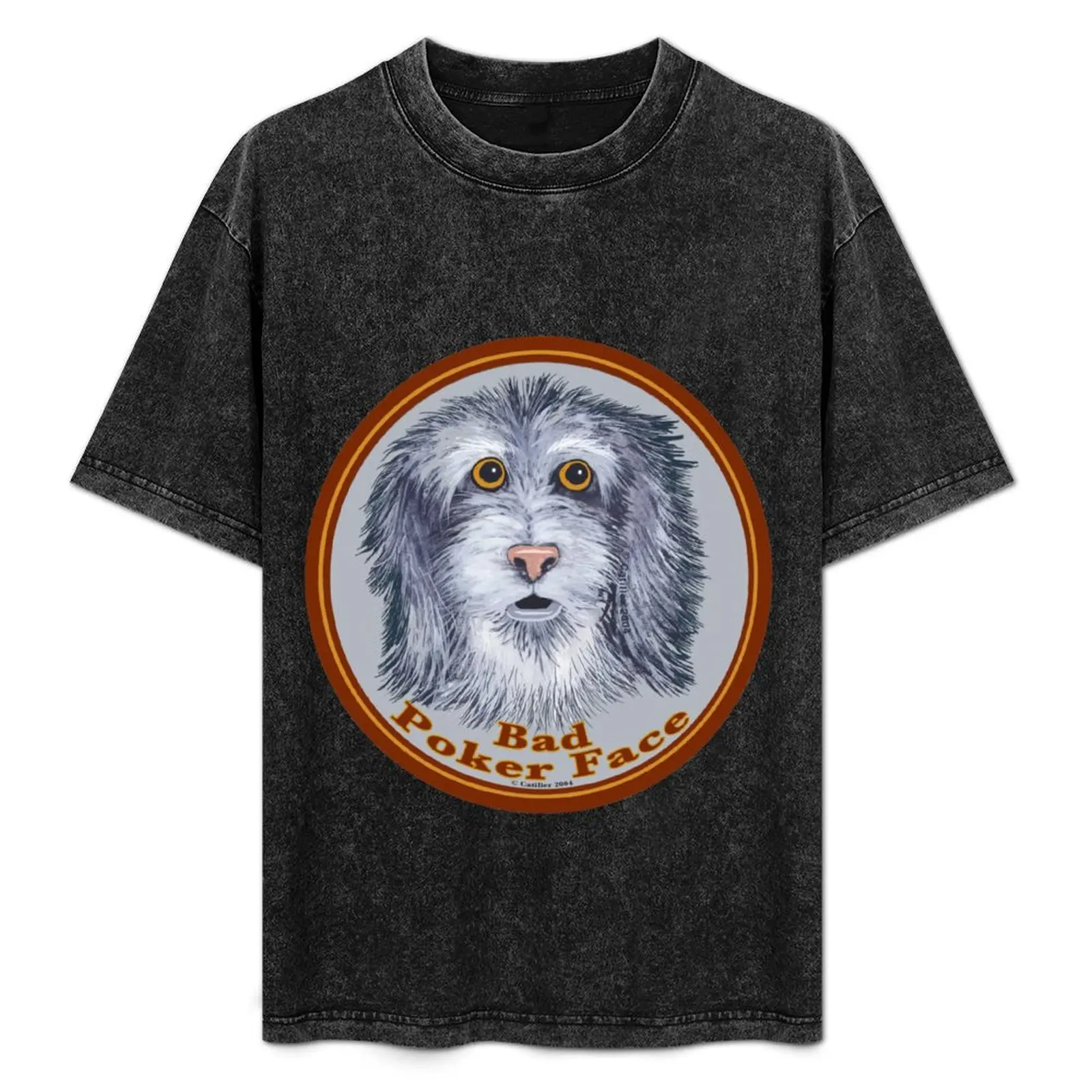 シープドッグ-ポーカーフェイス-tシャツ-ビッグアンドトール-ソリッドカラー-tシャツ