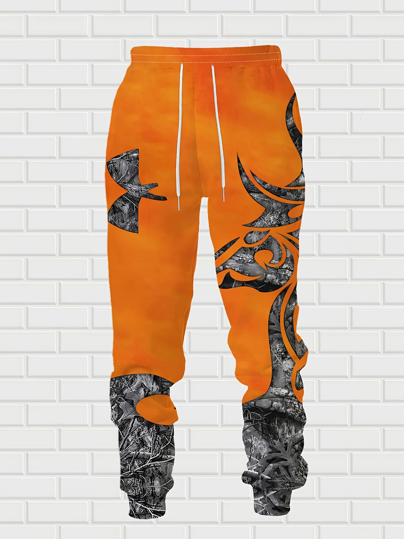 جديد وصول عارضة الشتاء الخريف الغزلان 3D مطبوعة هوديي وسراويل مجموعة رياضية 2 قطعة مجموعة ملابس رياضية الرجال الملابس البدلة