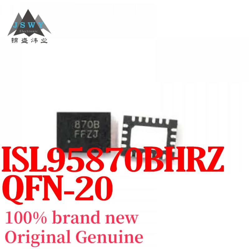 

(10/50pcs) ISL95870BHRZ ISL95870 Silk Screen 870B QFN-20 Switch Controller IC Chip Original Stock Electronics Brand New