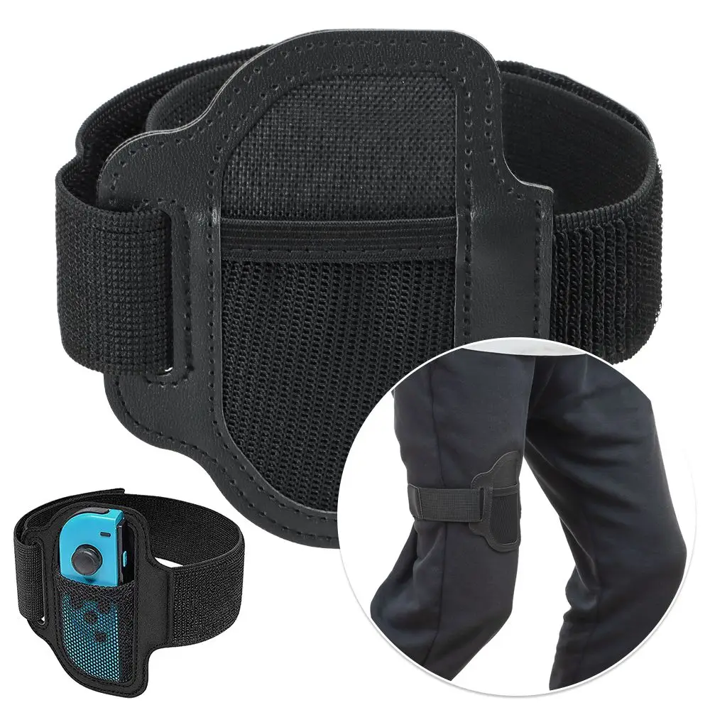 Accesorios de ajuste ajustable para piezas de Nintendo Switch, banda elástica con asa para juego de aventura, correa para la pierna, 2 unidades
