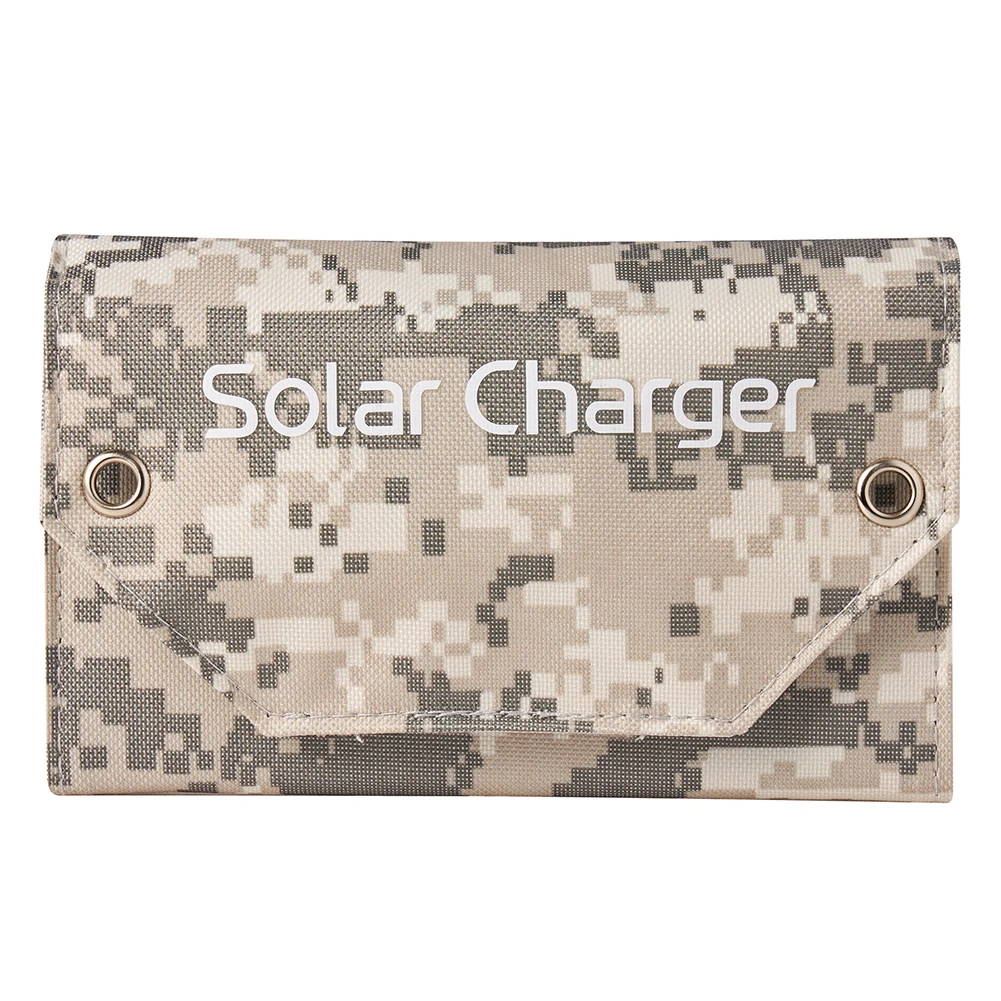 USB ポータブルバッテリー充電器高変換効率 8 ワット 5 V 折りたたみソーラーパネルハイキング旅行用折りたたみソーラーパネル