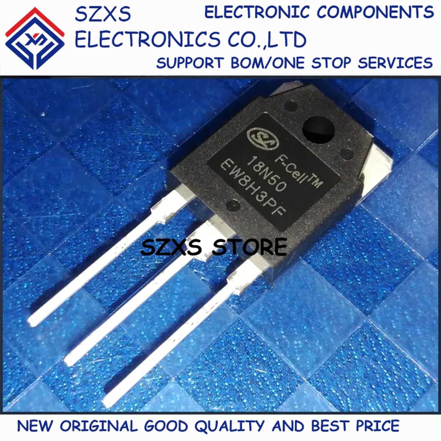 

New Original 10Pcs SVF18N50PN 18N50 TO-3P 500V 18A MOSFET Field Effect Transistor In Stock Electronic Components Good Quality