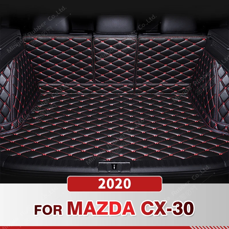 

Auto Full Coverage Trunk Mat For Mazda CX-30 2020 Anti-Dirty Car Boot Cover Pad Cargo Liner Interior Protector Accessories