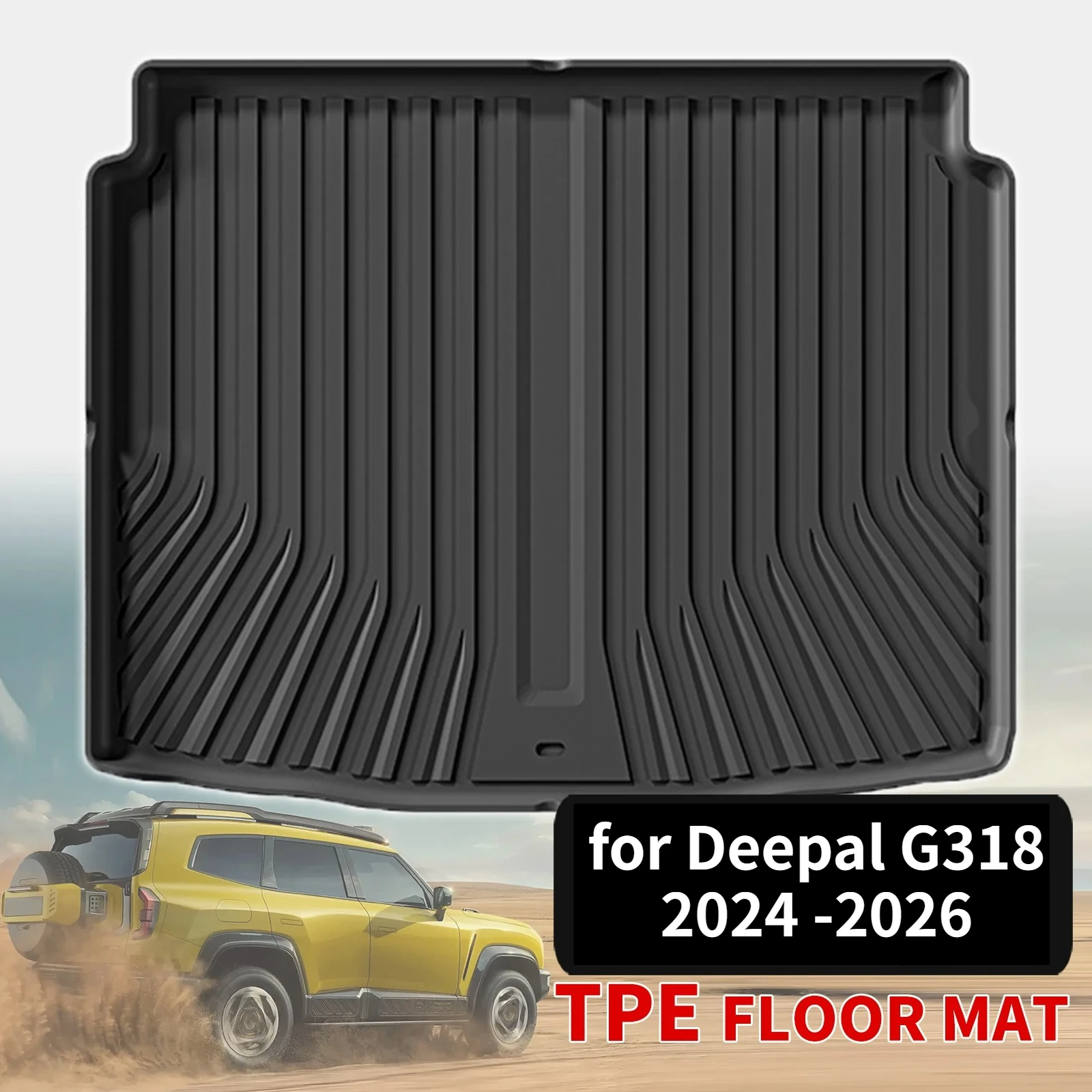 for Changan Shenlan Deepal G318 2024 2025 2026 LHD RHD TPE Trunk Mat  & Seat Back Odorless Non-Toxic Custom Fit Car Accessories