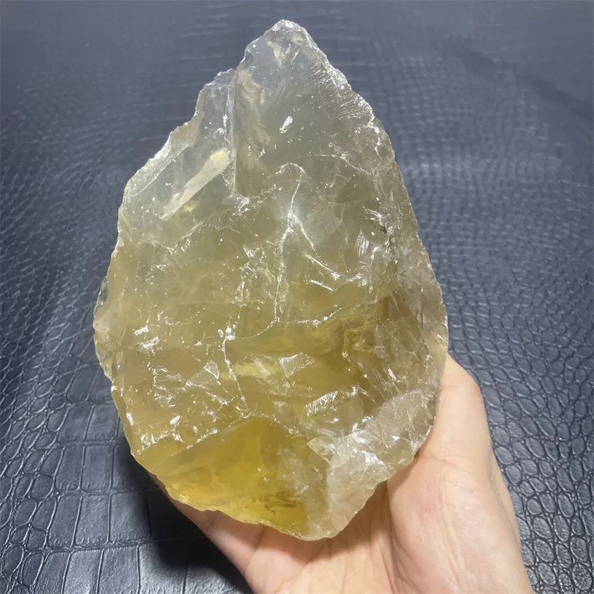 1.56kg Natural Topaz Crystal Rough Raw Stone Rock Specimen Brazil Ore Home Decor & Gifts-Perfect for Living Room Unique Gift