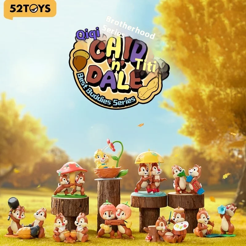 

52TOYS Qiqi and Titigo Good Series Blind Box Cute Fashion Doll Desktop Ornament Cool Toy Periphery Gift Collection and Giving