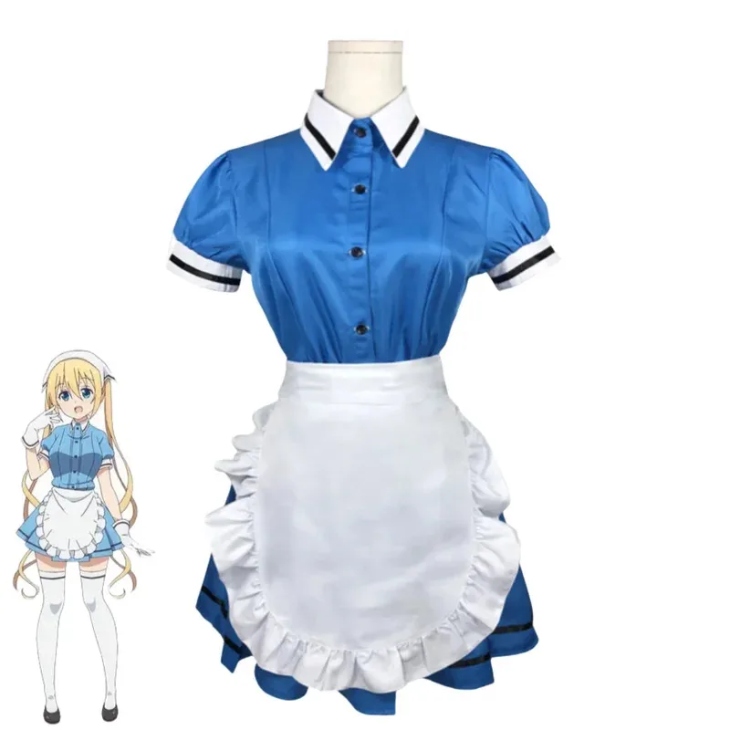 

Аниме Blend·S Sakuranomiya Maika Kanzaki Hideri Hoshikawa Mafuyu Hinata Kaho Amano Miu Косплей Костюм Милая горничная Dress Suit 5ftu