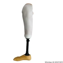 below knee prosthesis 100kg load weight prosthetic leg with sach foot and aluminum prosthetic parts