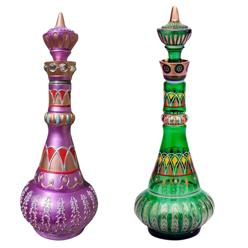 

Украшение бутылки из смолы, волшебная бутылка, декоративная бутылка в стиле ретро, принесите бесконечной красоты в вашем доме