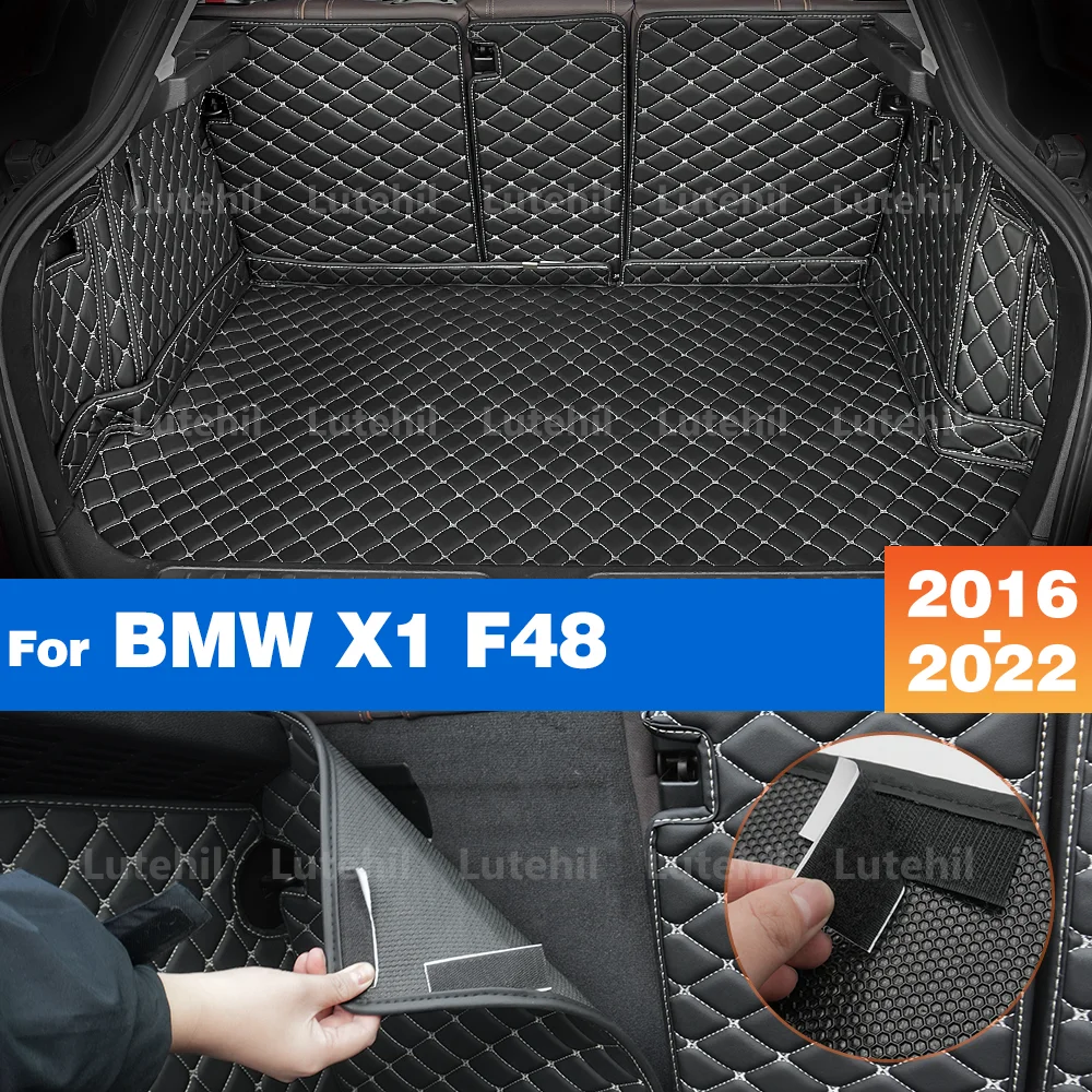 

Для BMW X1 F48 2016-2022 21 20 19 18 17 Автоматический коврик для багажника с полным покрытием Автомобильный защитный коврик для багажника Аксессуары для интерьера
