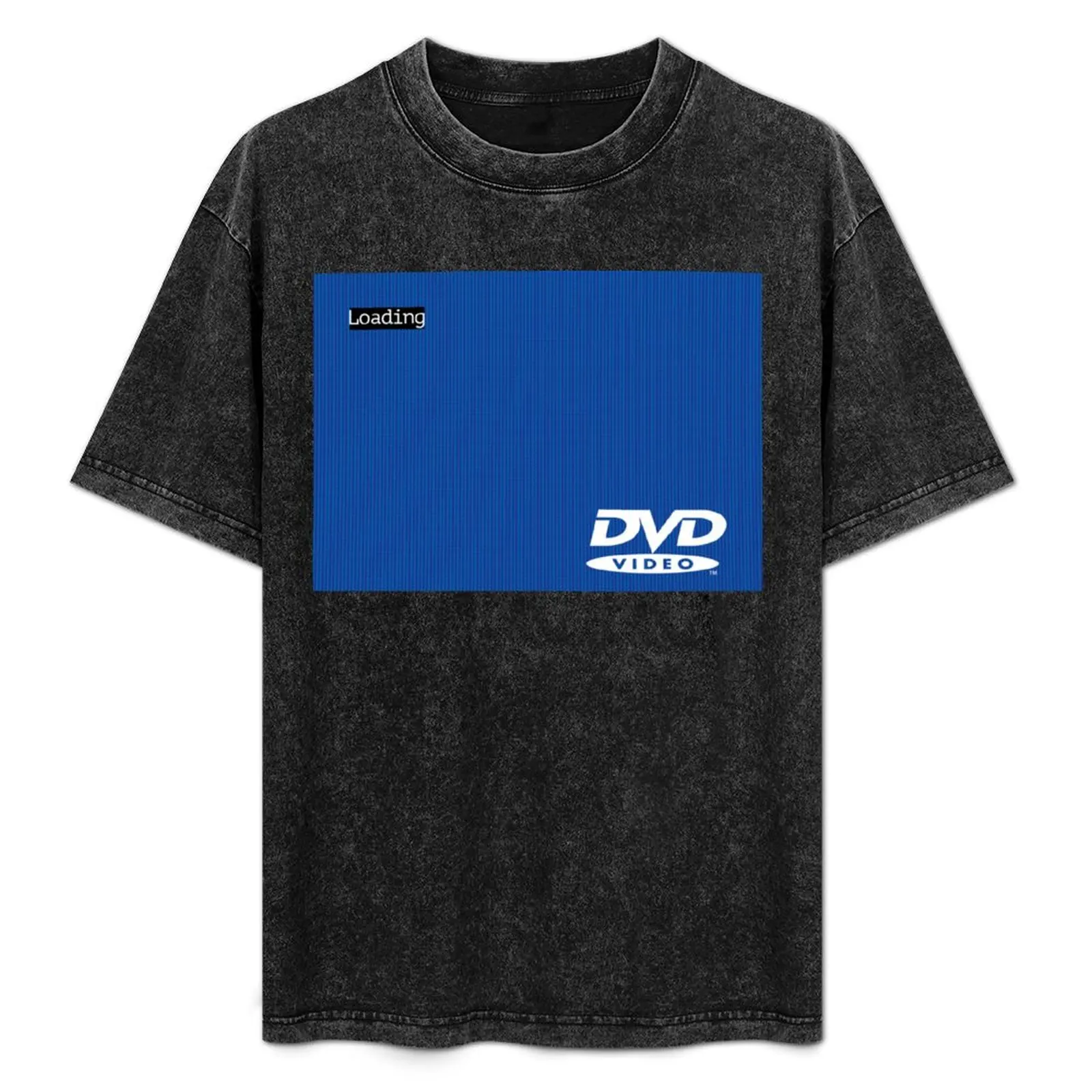

DVD VHS Movie loading screen T-Shirt Light Athletic Short Sleeve Tee Shirt
