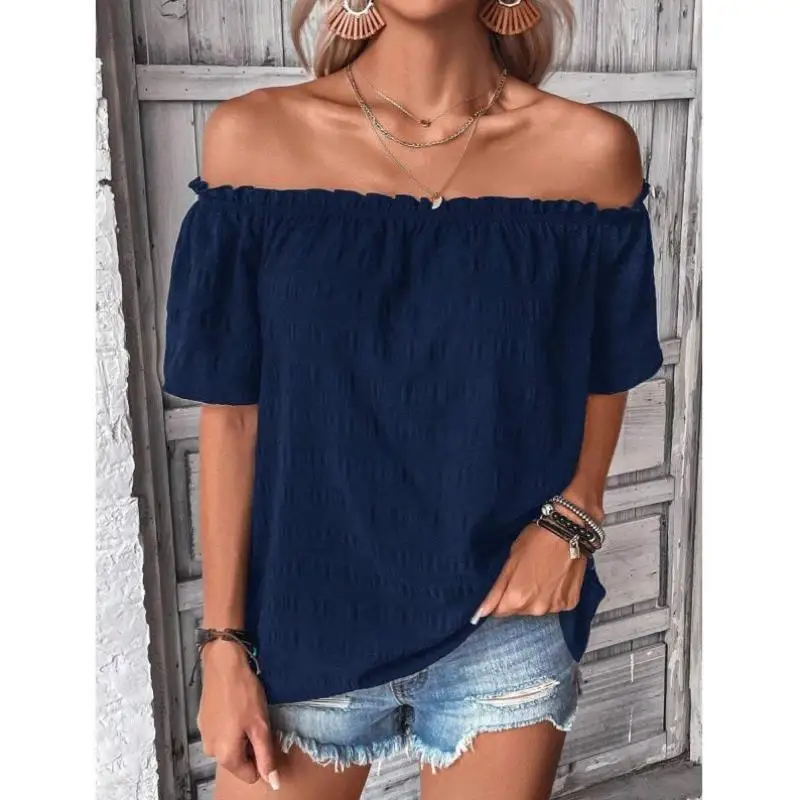 Pakaian Dalam Pria Kasual Kulit PU Berkualitas Tinggi dengan Kerah Berlapis untuk Dekorasi dan Gaya Cross Border Sle...