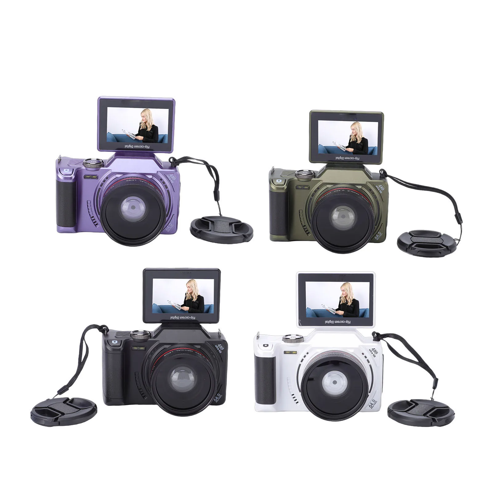 Digital Camera 4K 6…