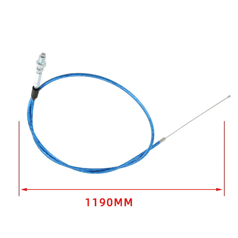 1190mm Straight Head Motorcycle Gas Throttle Cable For KTM Honda Suzuki Yamaha Kawasaki Dirt Bike Motocross ATV Universal