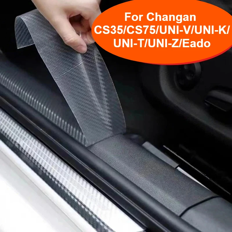 

Sticker Anti Trampl Anti Scratch Trimmable Universal Protect For Changan CS35/CS75/UNI-V/UNI-K/UNI-T/UNI-Z/Eado Car Accessory