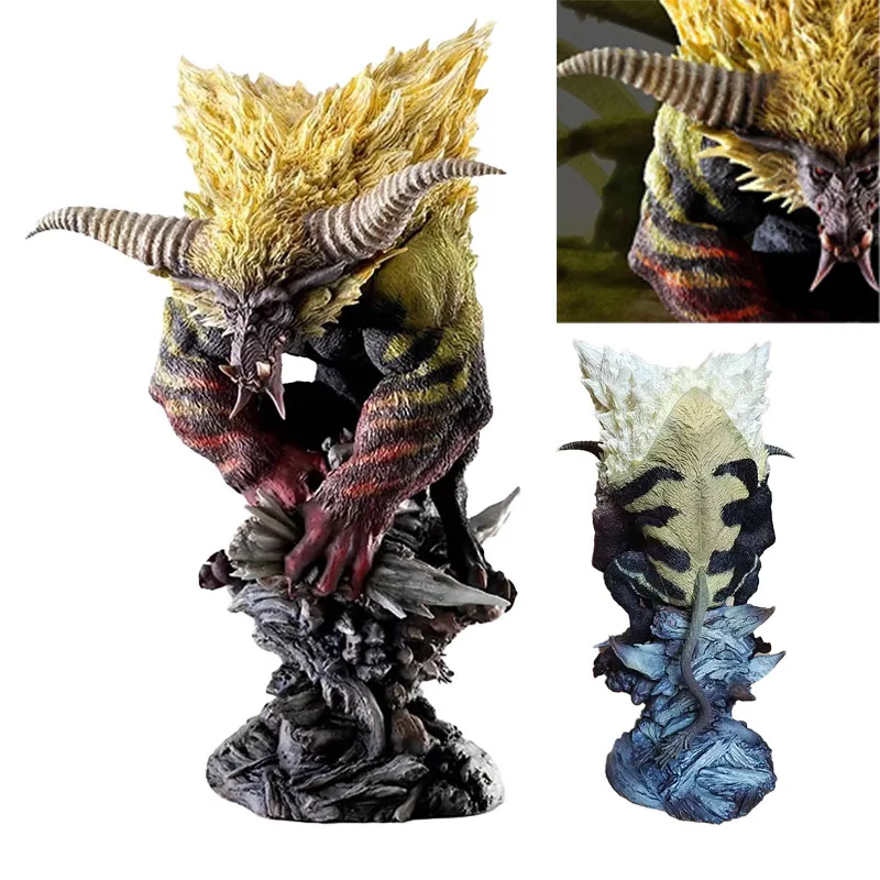 

Monster Hunter Golden Lion Anime Figure CAPCOM CFB Action Figure Toys for Boys Girls Kids Gift Collectible Model Ornaments