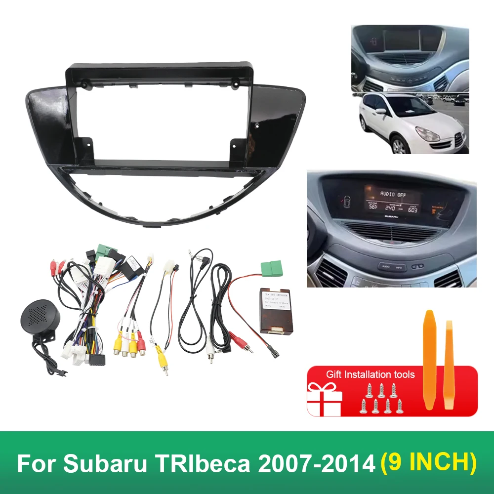 

Для Subaru TRIbeca 2007-2014 LHD 9 дюймов автомобильный радиоприемник Android DVD стерео аудио экран мультимедийное видео CD-плеер