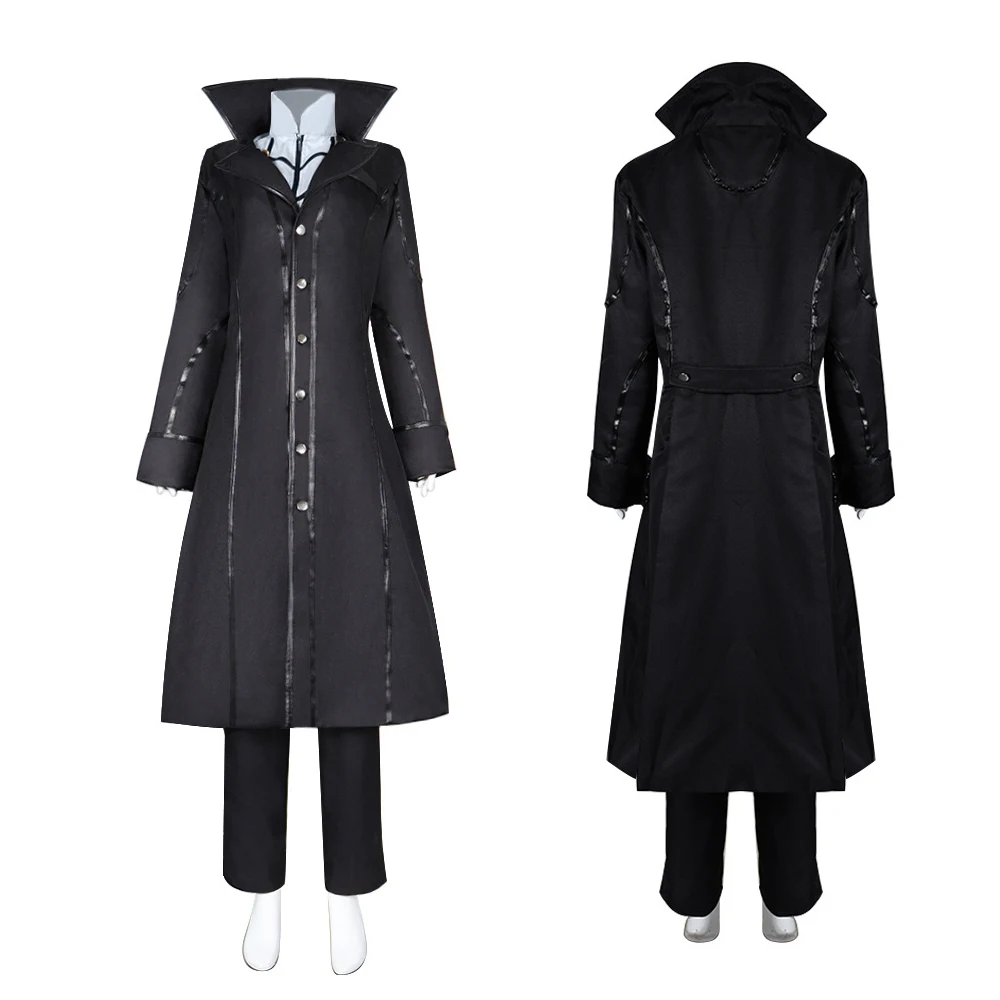 Jogo Amamiya Ren Cosplay Traje para Adulto, Roupa de Halloween, Festa de Carnaval, Roupas Performance, Roleplay, Uniforme Preto, Conjuntos Completos