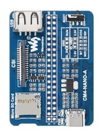 Nano Base Board (A) for Raspberry Pi Compute Module 4, Same Size as the CM4