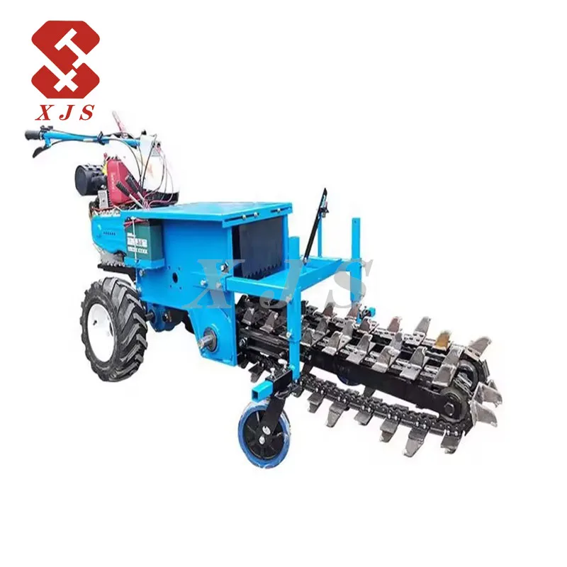 

Multi-Functional High Horsepower Ditcher Cable Pipe Ditcher Chain Trencher Machine