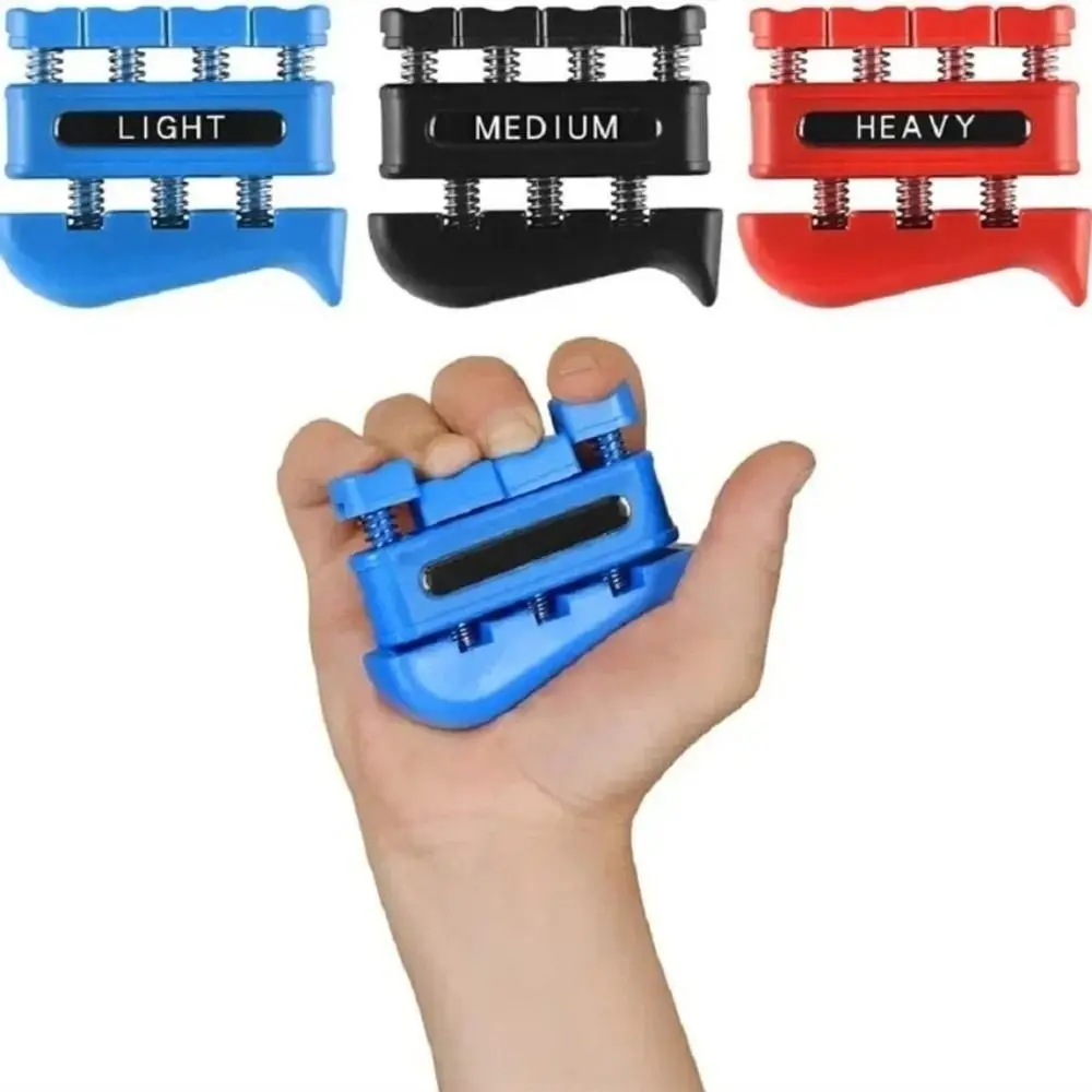 Grip Strengthener Finger Strengthener Workout Equipment Ergonomic Handle Hand Strengthener Portable Design Adjustable Resistance