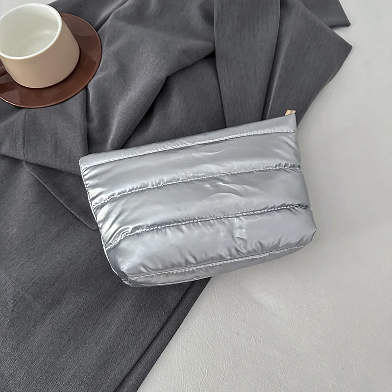Schwarze Make-up-Tasche mit großer Kapazität, modisch, tragbar, multifunktional, Kosmetiktasche, wasserdicht, für Toilettenartikel, Aufbewahrung, Organizer, Tasche für Reisen – Detail 6