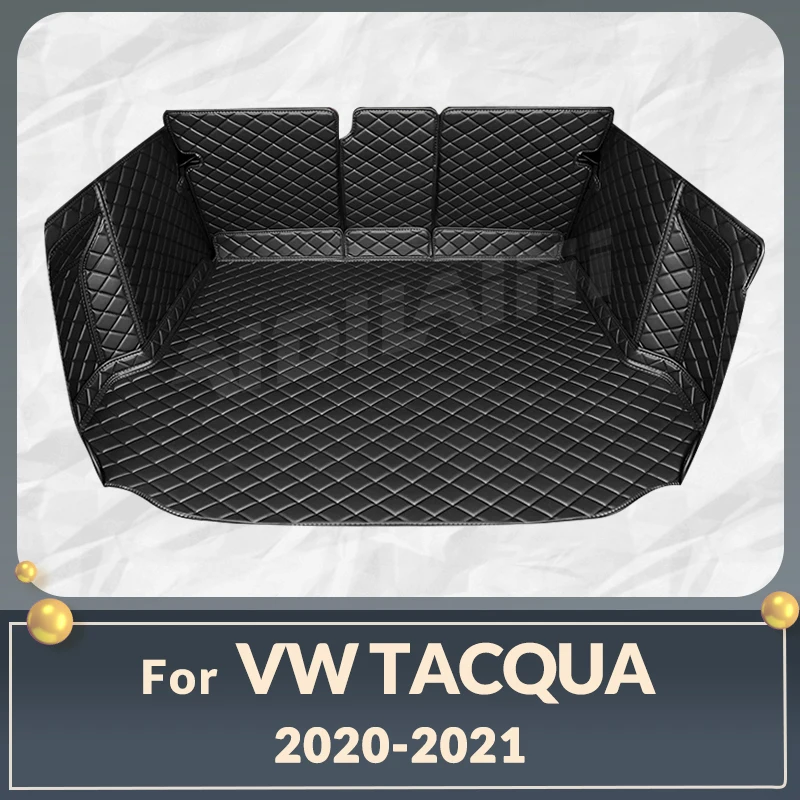 

Auto Full Coverage Trunk Mat For VOLKSWAGEN VW Tacqua 2020 2021 Car Boot Cover Pad Cargo Liner Interior Protector Accessories