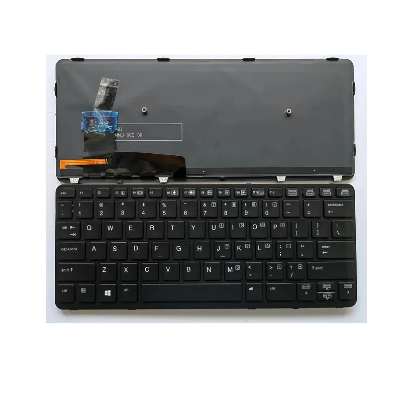 XIN-Russian-US  Backlight Laptop Keyboard For HP Elitebook 820 G1 820 G2 720 G1 720 G2 725 G1 725 G2 with Backlit NO pointer