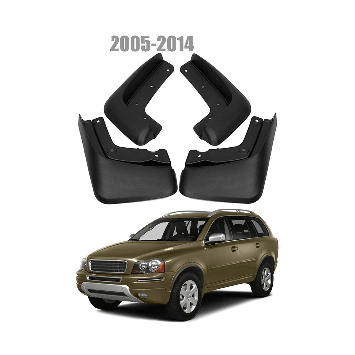 Car Mud Flaps Mudflaps Splash Guards Mudguards Fender for Volvo XC90 2005-2014