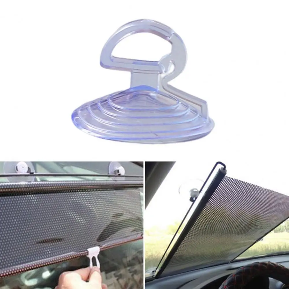 20 pezzi di alta qualità 3.5cm parasole per auto gancio a ventosa trasparente Mini gancio a ventosa 3.5cm gancio a ventosa trasparente per la casa
