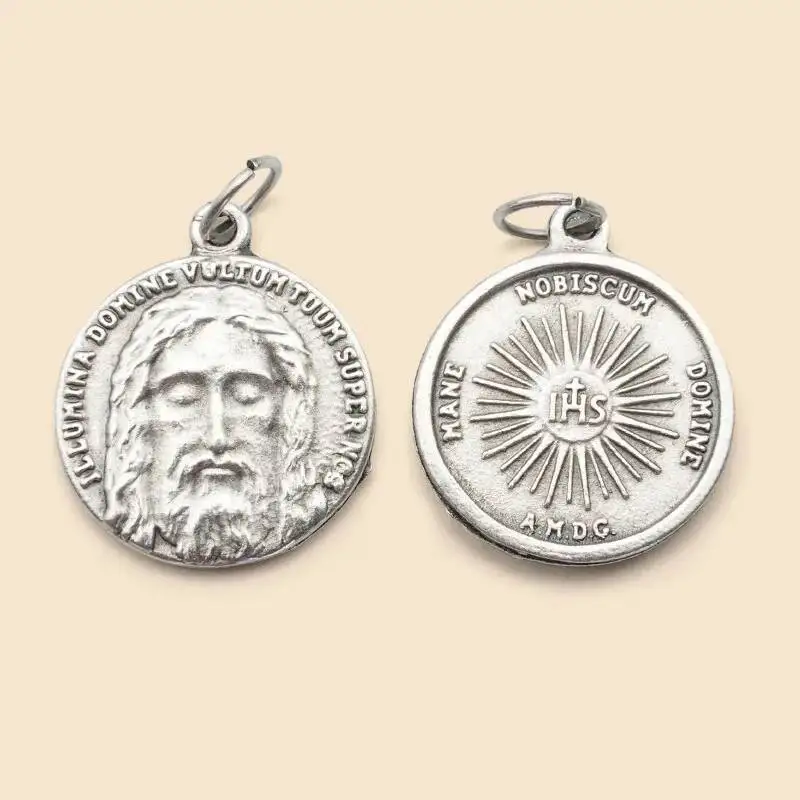 Schmuck Zubehör Katholizismus Kreuz Anhänger Relief YS doppelseitige Gravur Porträt Anhänger Heilige Marke Schmuck Anhänger