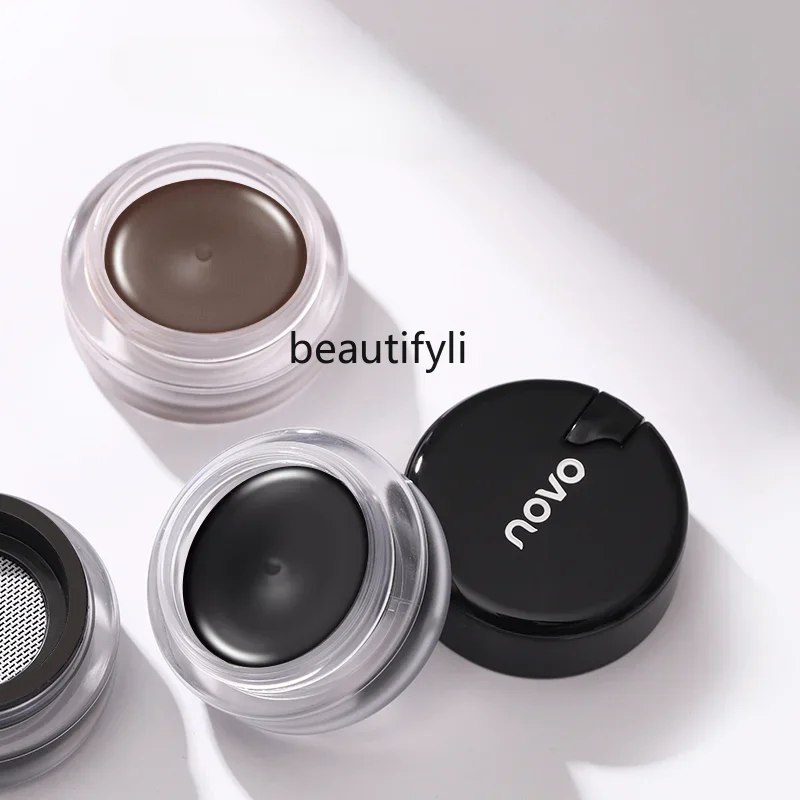 yj Air Cushion Creamy Eyeliner Not Smudge Waterproof Crouching Silkworm Eyeliner Eyebrow Pencil Two-in-One Smooth