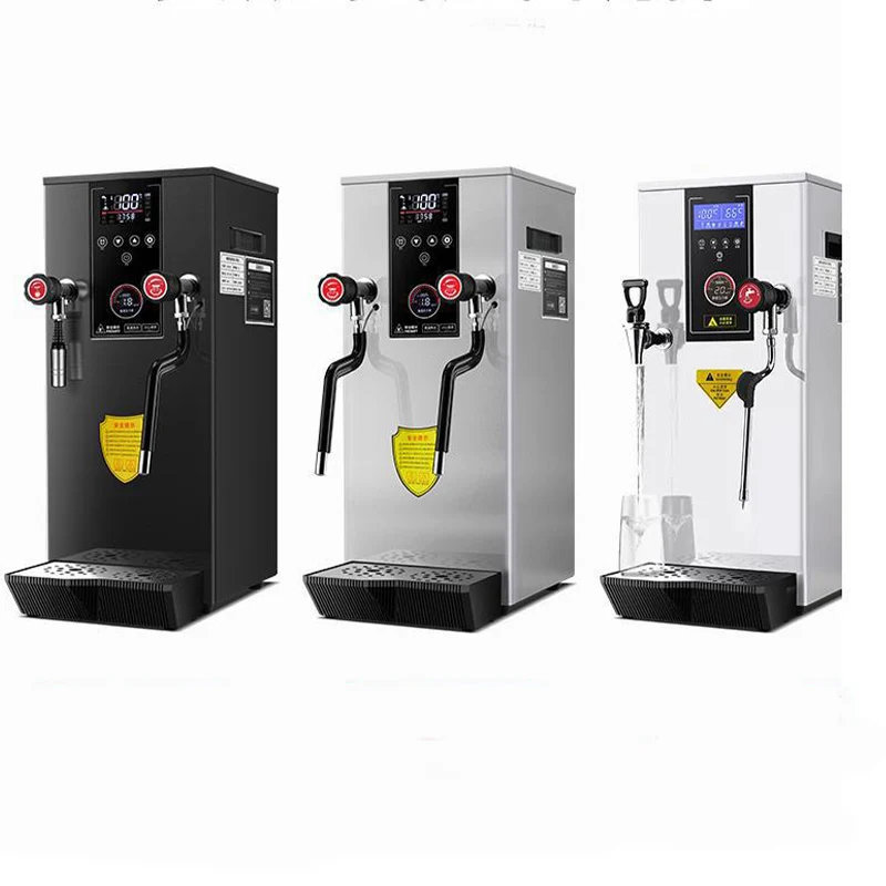 110V/220VElectric Coffee Milk Foamer Commercial Steam Milk Frothers Boiling Water Machine Smart Temperature Control Bubble Tea