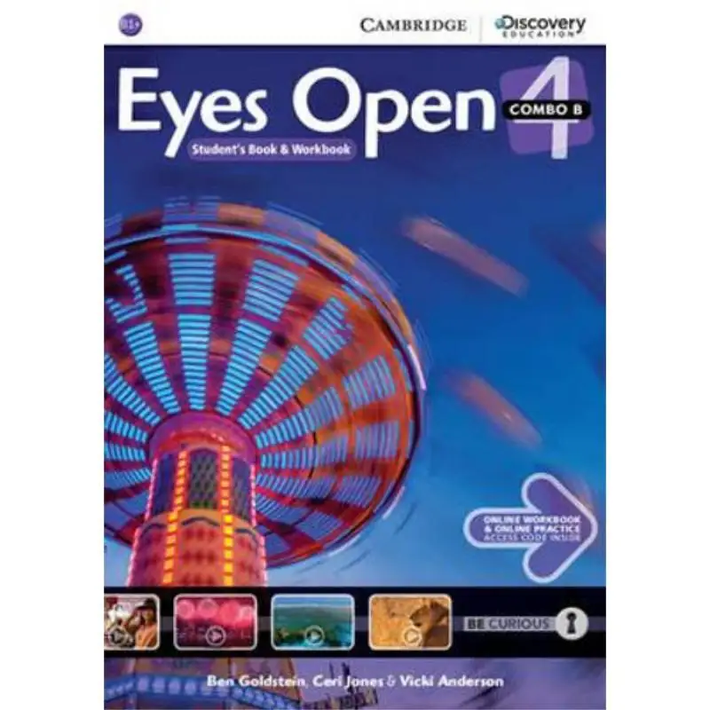 Eyes Open Combo B With Online Workbook And Online Practice  Level 4  Goldstein Ben Cambridge University Press 9781107490505 Book