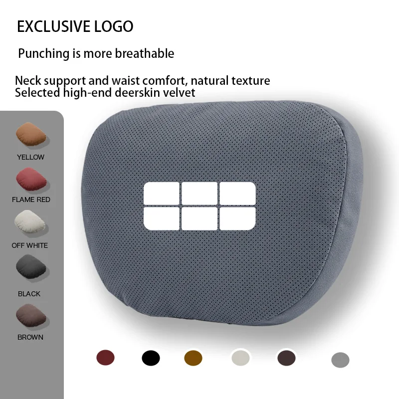 

For Geely Galaxy E5 E8 LX5 L6 L7 EM-i StarWish StarCruiser 7 interior Car Accessories Car Headrest Pillow Waist pillow 2025 2026