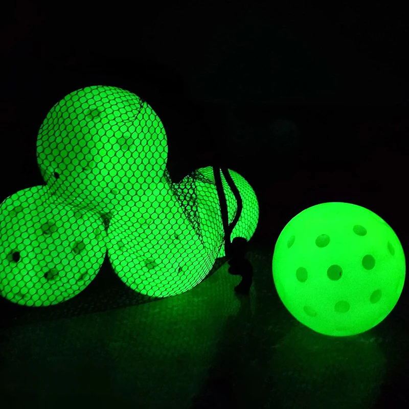 

1pc LED Light Up Pickleball Balls,Glow In The Dark Pickleball Pickleball Gifts For Men And Women Outdoor Pickleball Balls Play