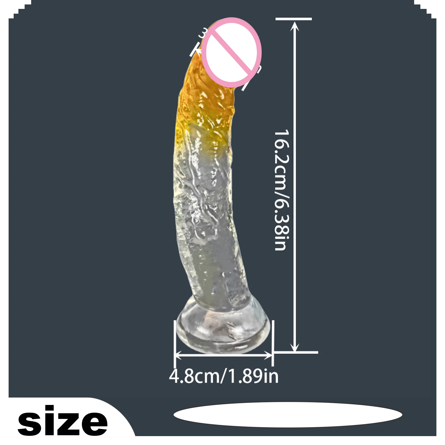 Erotic Soft Jelly Dildo Anal Butt Plug Realistic Penis Strong Suction Cup Dick Toy for Adult G-spot Orgasm Sex Toys for Woman