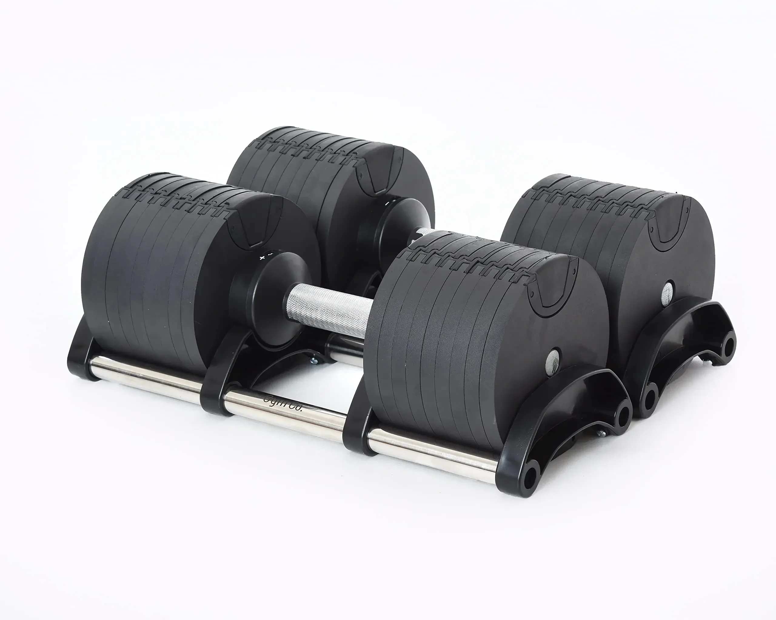 Mancuernas ajustables con control de peso único de 40 kg, incrementos de 2,5 kg para gimnasio en casa
