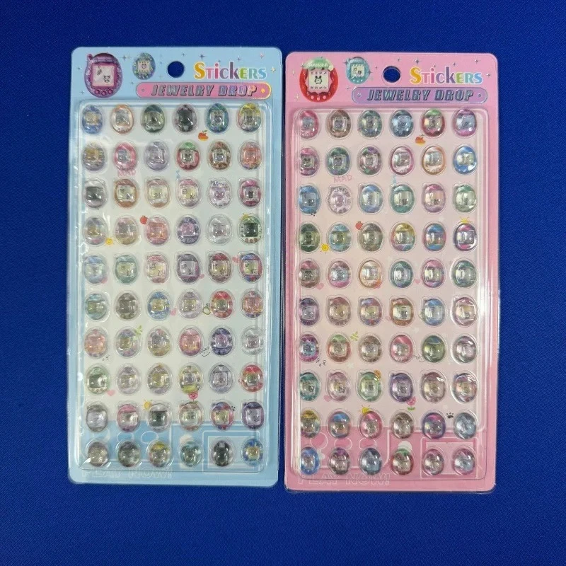 2/4p Solid Square Sticker Diy Mobile Phone Case Decoration Handbook Toy Sticker Gift Laptop Decor & Anime Fans Gift Presents S ﻿ view 6