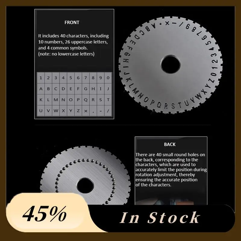 

A78K новые ручные маркировочные стальные аксессуары для колес для маркировки именных табличек, принтер для штамповки металлических этикеток