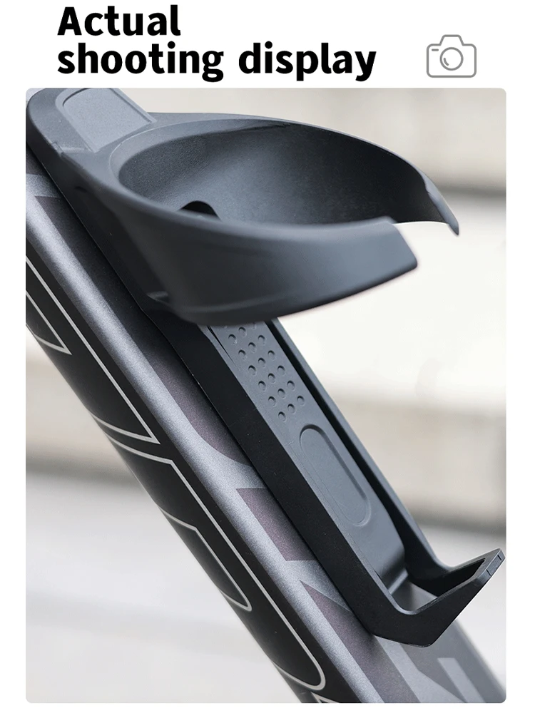 3-in-1 Pneumatischer Flaschenhalter GPS-Tracker-Halterung Ultraleichter Nylonfaser-Flaschenhalter Mountainbike-Flaschenhalter – Detail 6