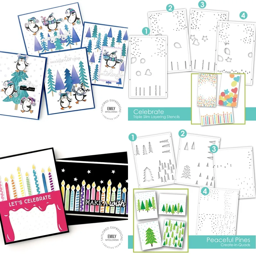 Stencil Scrapbook Diary Decoration Embossing Template DIY Greeting Card Handmade Love Background and Flower Cake 2025 New