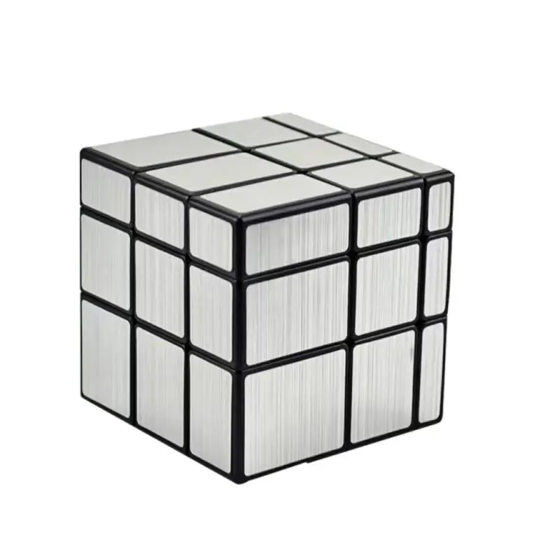 3x3x3 quebra-cabeça mágico cubo 3x3 espelho liso cubo mágico 5.7cm twisty puzzle cubo brinquedo para crianças crianças cubo mágico puzzl