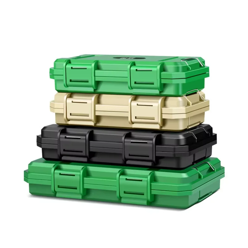 Portable Tool Box Waterproof Sealed Small Precision Instrument Parts Tool Storage Box Safety Protection Small Size Toolbox