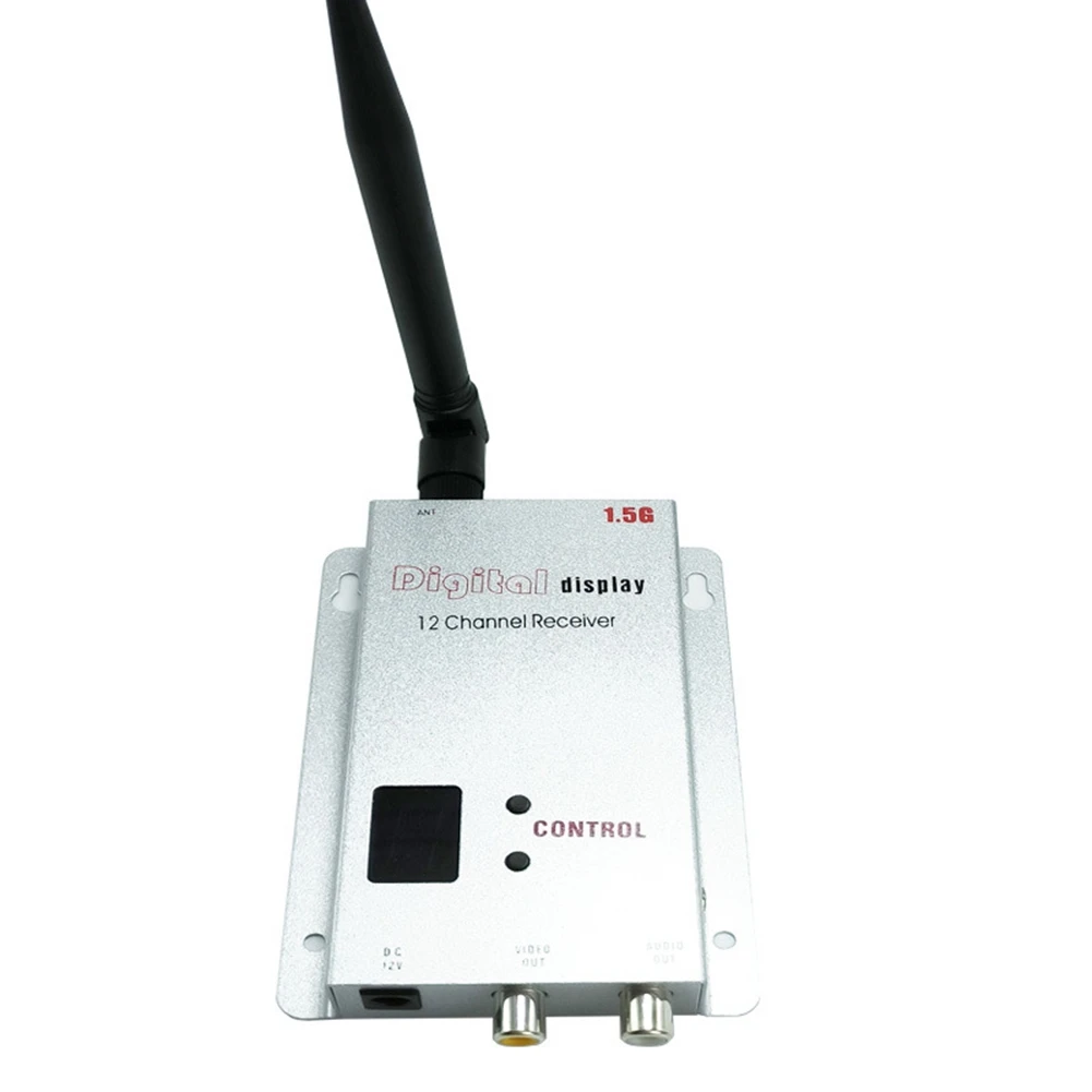 1.5G 1.5W Fpv Vrx 1500Mw 12ch Audio Video-Ontvanger Voor Fpv Lange Afstand Drone Vliegtuig