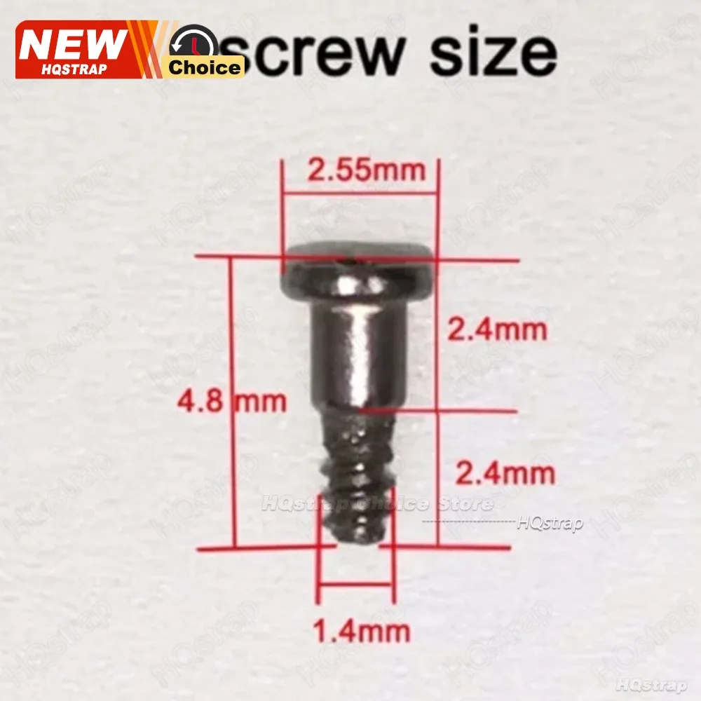 4pcs Outer Watch Case Screw Stainless Steel Accessories for DW5600 GW-M5610 DW-5600 DW-5030 GA-2100 Watch Screw