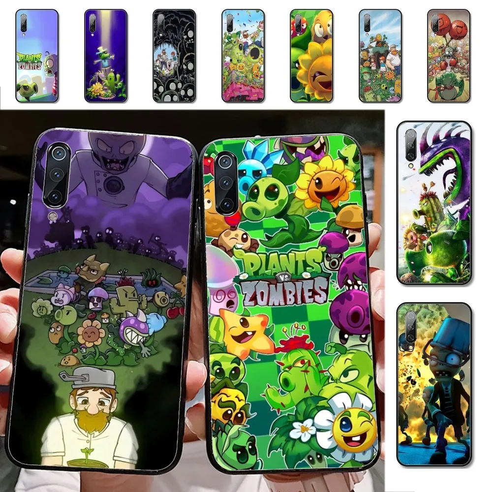 P-Plants Vs Z-Zombies Phone Case For Xiaomi Mi 5X 8 9 10 11 12 lite pro 10T PocoX3pro PocoM3 Note 10 pro lite