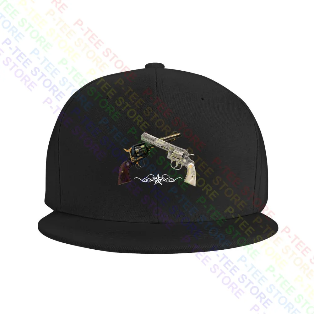 Crossed Revolvers Western Cowboy Country Guns Free Uk P&P Baseball Cap Snapback Caps Knitted Bucket Hat